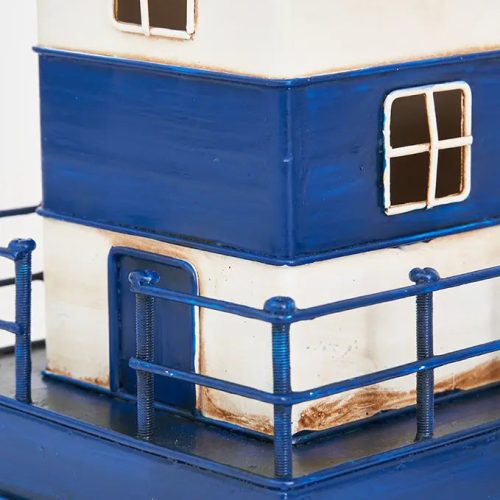 Faro de metal con led