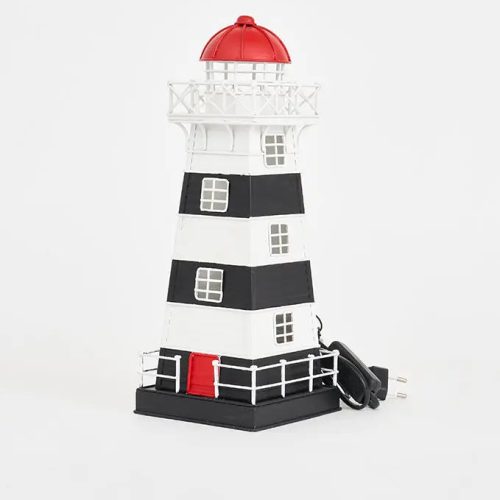 Faro de metal con led