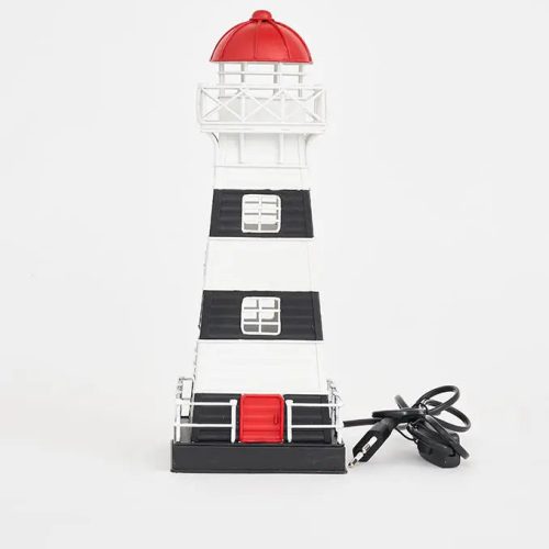 Faro de metal con led