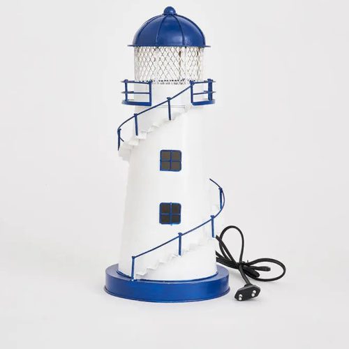 Faro de metal con led