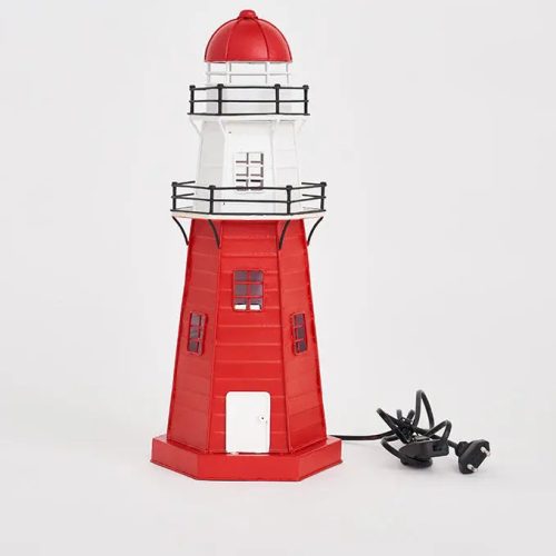 Faro de metal con led