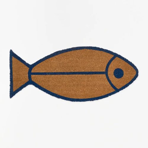 Felpudo con forma de pez