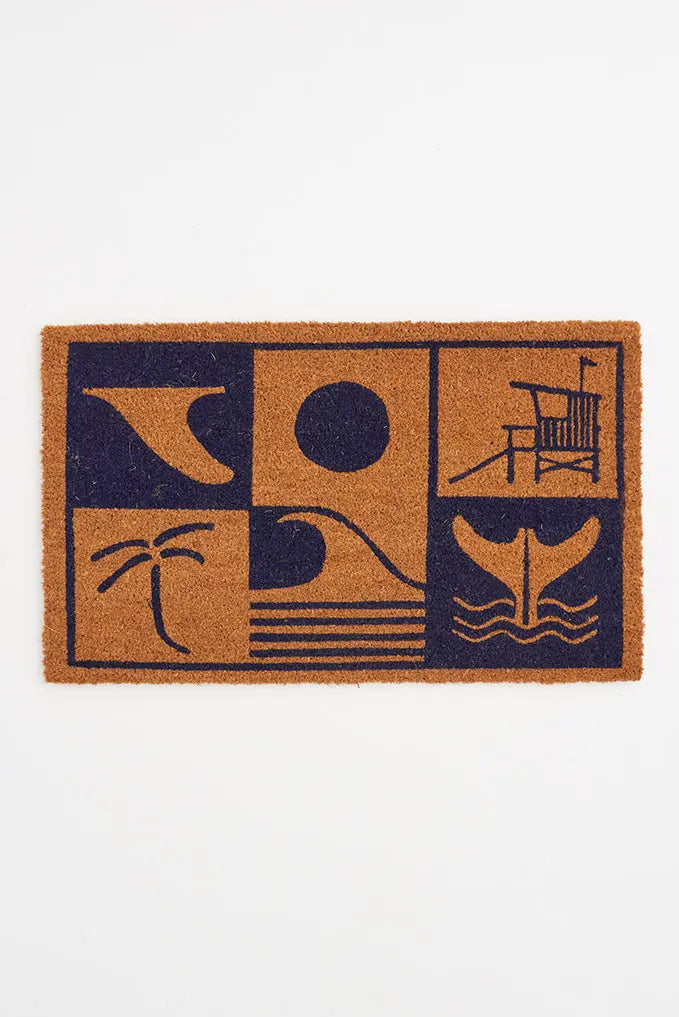 Felpudo ambiente surfero - h 45 cm - Imagen 2