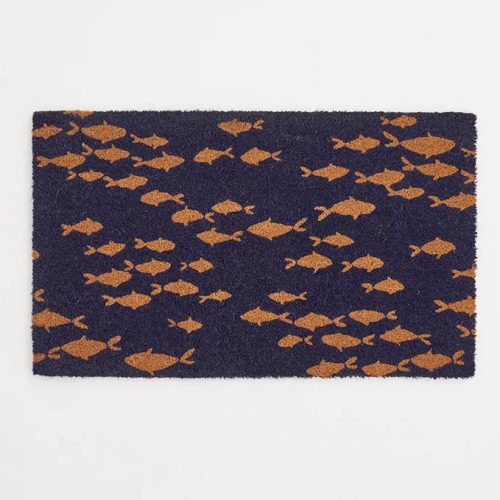 Felpudo banco de peces