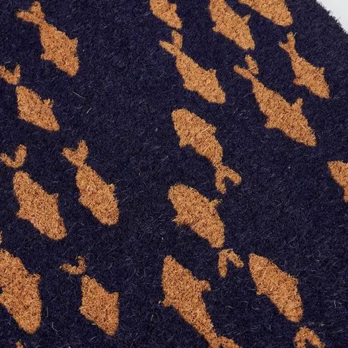 Felpudo banco de peces