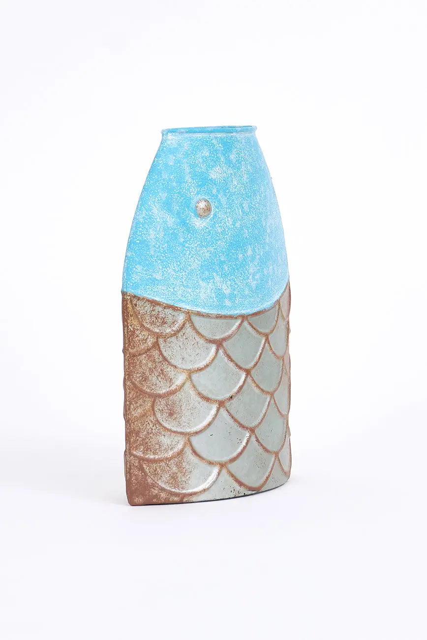 Florero de hojalata pez - Imagen 5