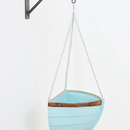 Florero colgante bote