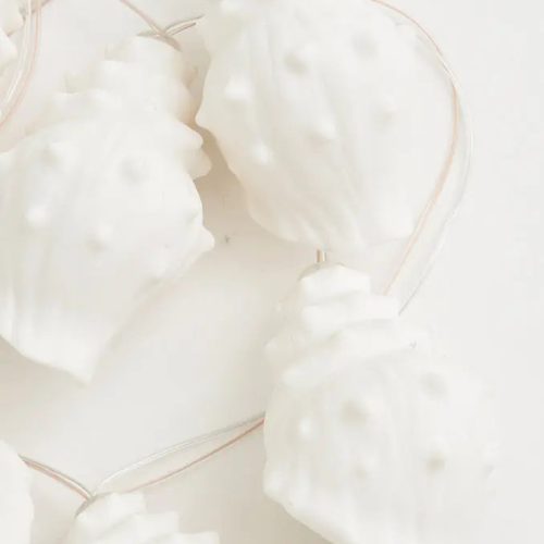 Guirnalda de farolillos caracolas