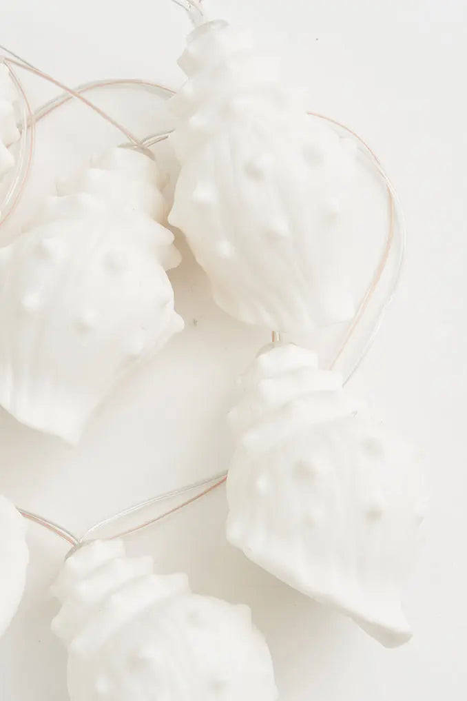 Guirnalda de farolillos caracolas