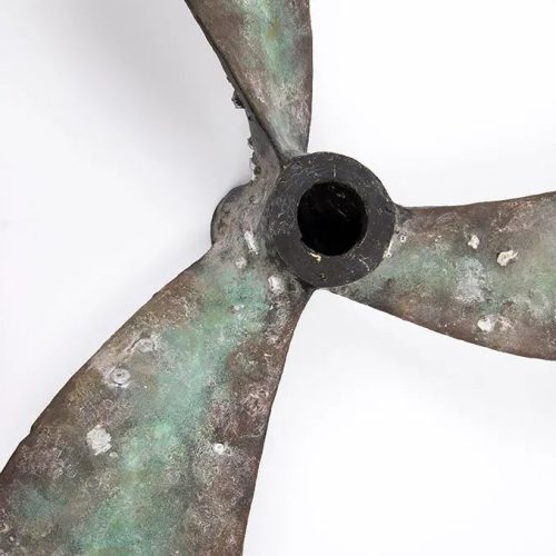 Hélice de resina envejecida