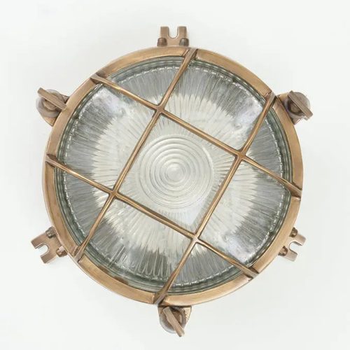 Lámpara vintage de latón