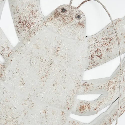 Langosta de hojalata pared