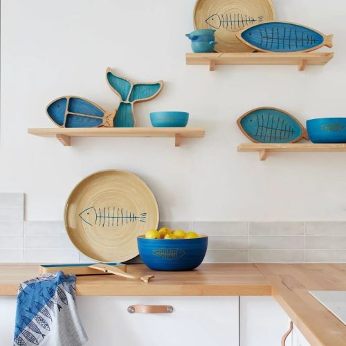 Bandeja con forma de pez