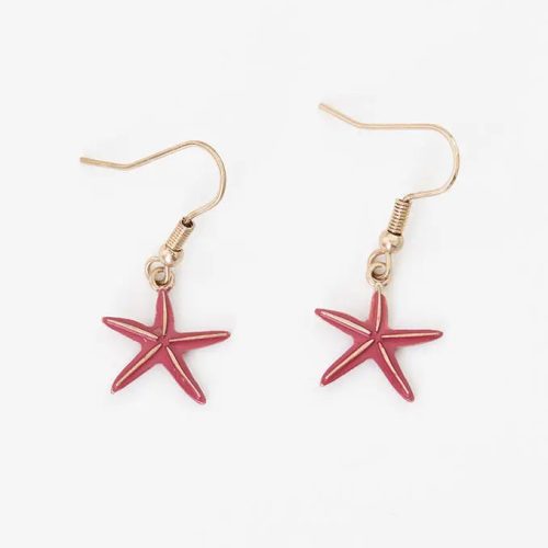 Pendientes estrella de mar