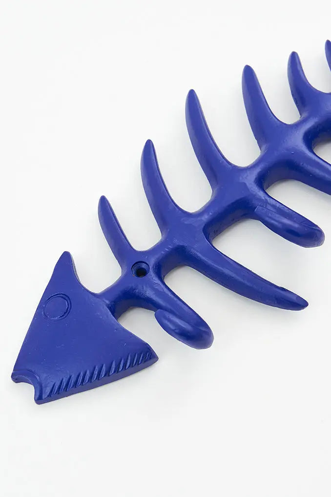 Perchero espinas azul