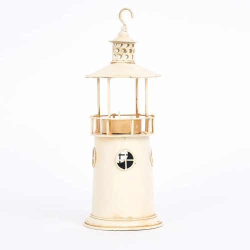 Portavelas de metal faro