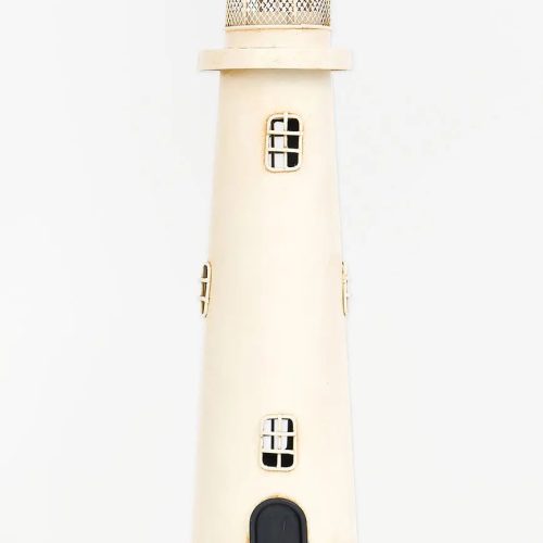 Portavelas de metal faro