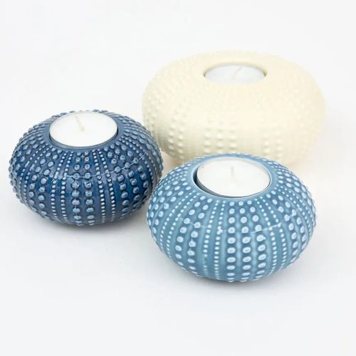 Portavelas erizo de mar