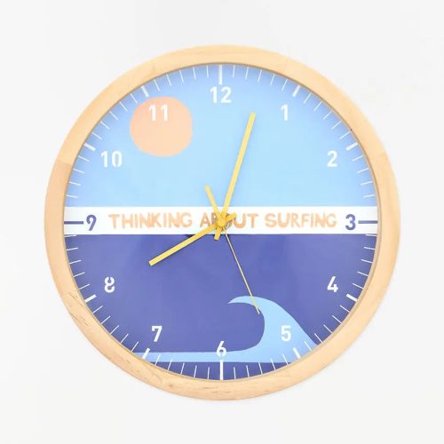 Reloj paisaje marino