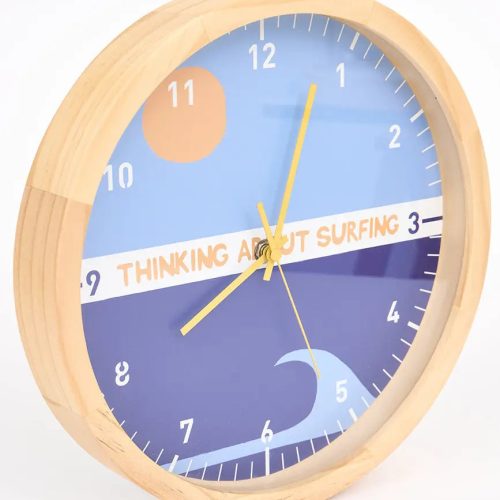 Reloj paisaje marino