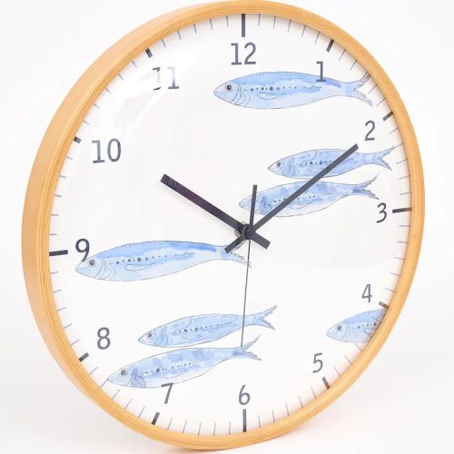 Reloj banco de peces