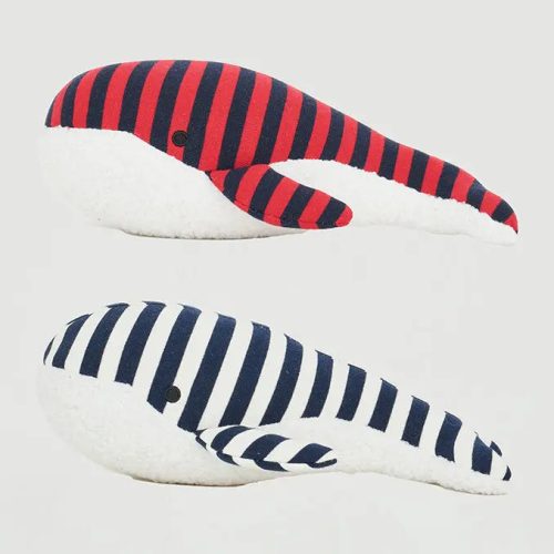 Set de 2 ballenas de peluche