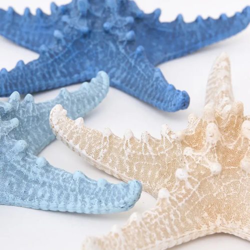 Set de 3 estrellas de mar de resina