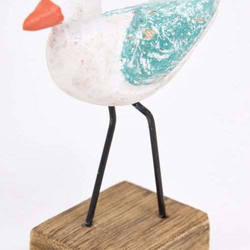 Set de 3 pajaros de madera colores set 3