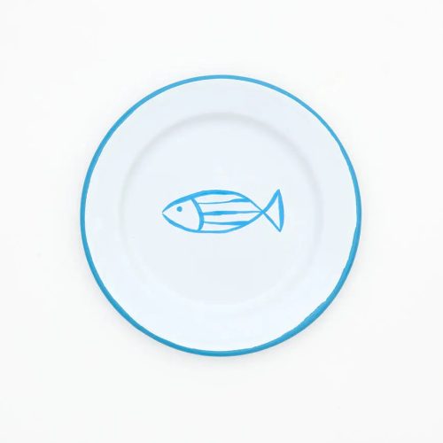 Plato pequeño pez set 4