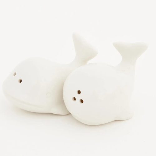 Ballenas de cerámica set2