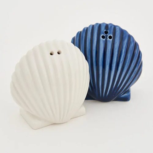 Set de salero y pimentero conchas set 2
