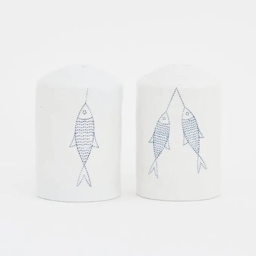 Set de salero y pimentero peces set 2
