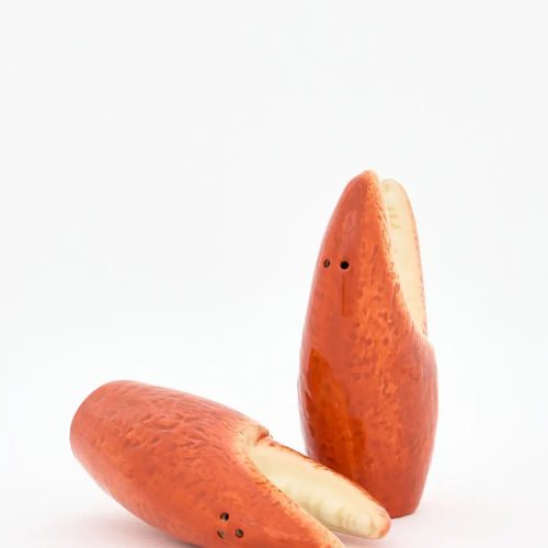 Set de salero y pimentero tenazas de langosta