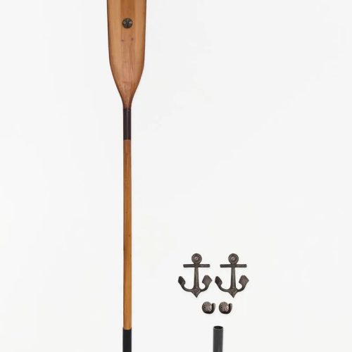 Set de soporte y percha para remos