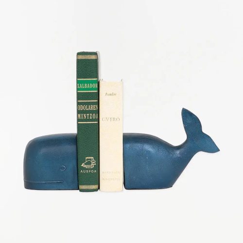 Sujetalibros de aluminio ballena