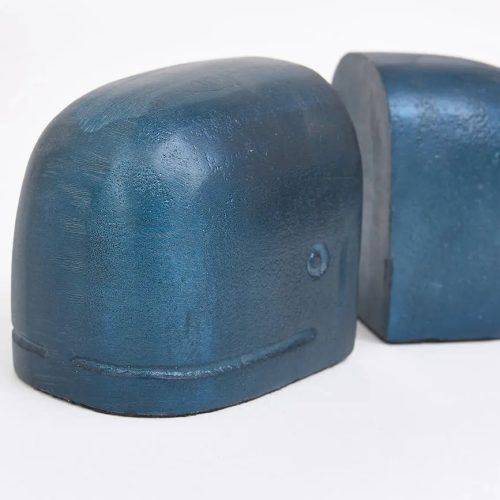 Sujetalibros de aluminio ballena