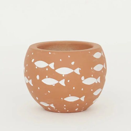 Tiesto cemento peces