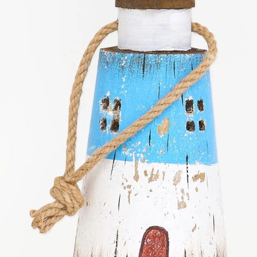 Tope de puerta de madera faro