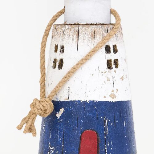 Tope de puerta de madera faro