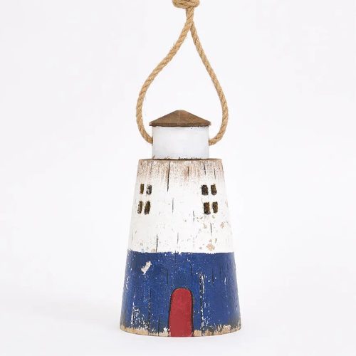 Tope de puerta de madera faro