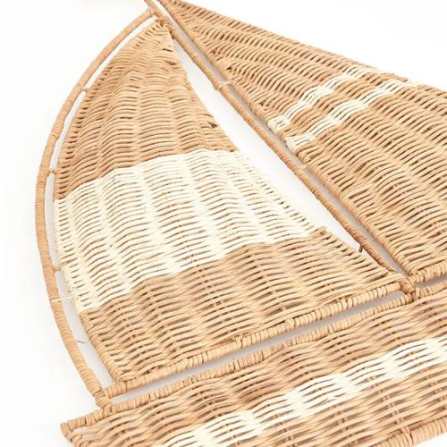 Velero de ratán pared