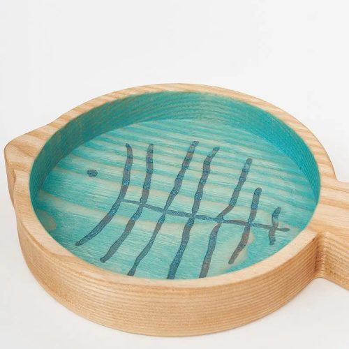 Bandeja con forma de pez