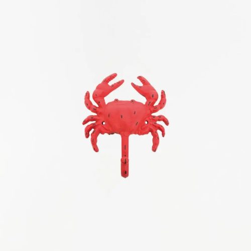 Perchero cangrejo rojo