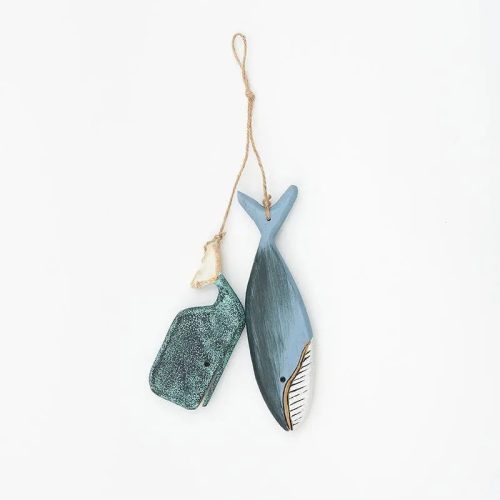 Ristra de 2 ballenas